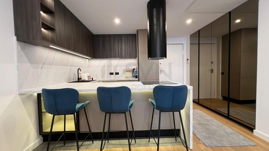 Apartament cu 2 camere semidecomandat, mobilat în Herăstrău