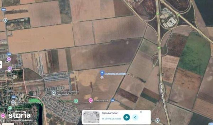 Teren de 4000 mp, în Tunari