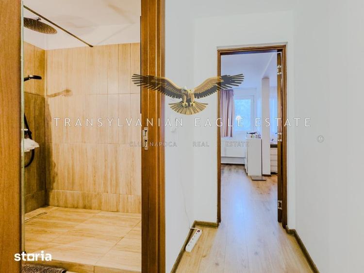 Apartament cu 2 camere semidecomandat, mobilat în Central