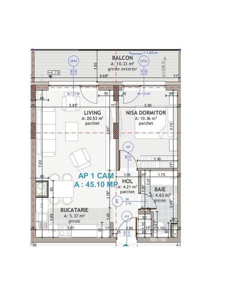 Apartament modern I 2 camere I Ansamblul Eroilor I Floresti - 10