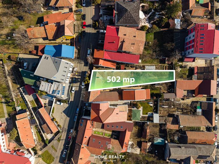 Teren Construcții intravilan de 502 mp, în Elisabetin