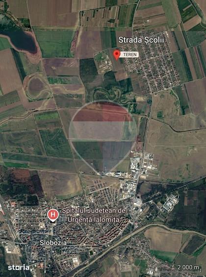 Teren de 5000 mp, în Central