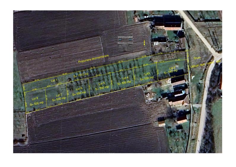 Teren Construcții intravilan de 5111 mp, în Sânnicolau Român