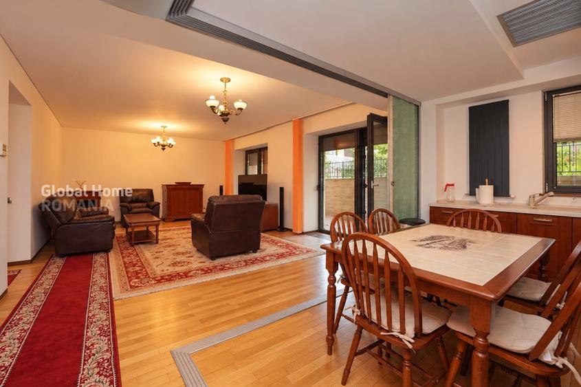 Apartament cu 3 camere semidecomandat, mobilat în Domenii