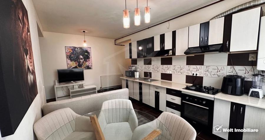Apartament cu 3 camere semidecomandat, mobilat în Florești — fotografia 1
