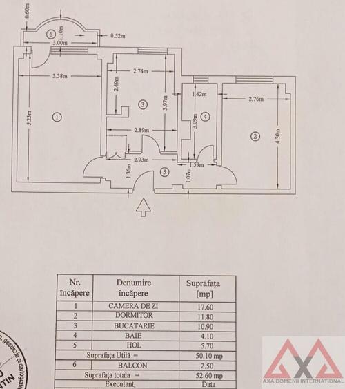 Apartament cu 2 camere decomandat în Brâncoveanu