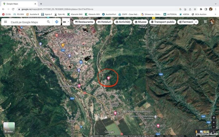 Casă cu 9 camere cu Teren 1804 Mp în Câmpina