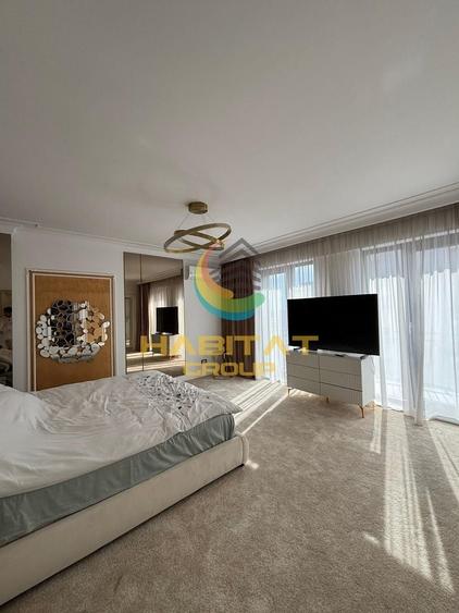 Apartament cu 6 camere decomandat, mobilat în Brâncoveanu