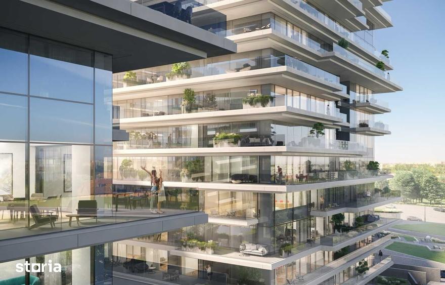 2025 One Floreasca Towers, 3 camere 130 mp, Totul Nou, Parcare - 1