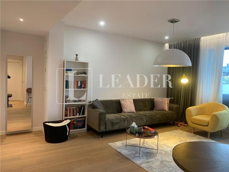 Apartament cu 2 camere decomandat, mobilat în Herăstrău — fotografia 3