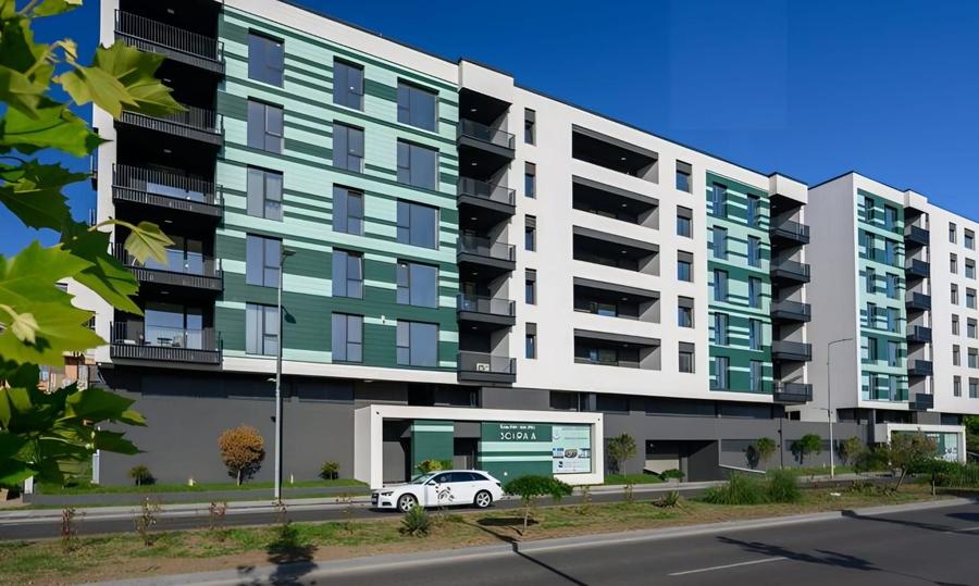Apartament cu 2 camere, mobilat în Faleza Nord