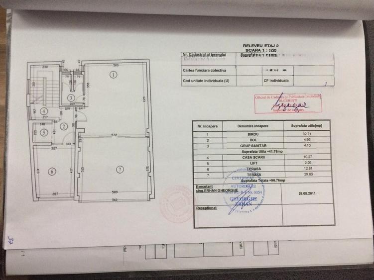 Birou, de 800 mp, în Beller