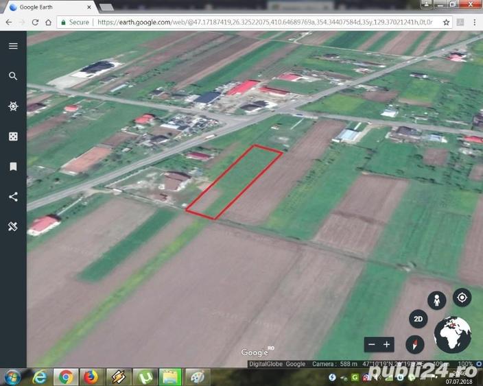Teren de 2486 mp, în Agapia