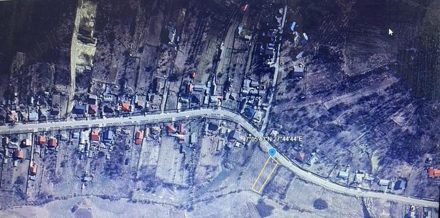 Teren de 1200 mp, în Chicerea