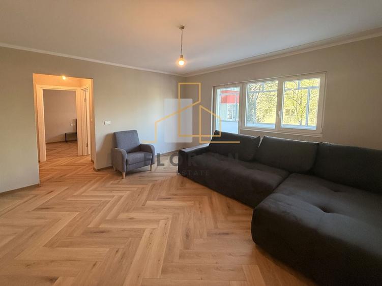 Apartament cu 3 camere semidecomandat, mobilat în Lugojului