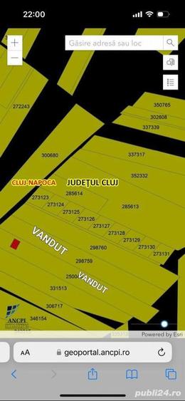 Teren de 50000 mp, în Florești