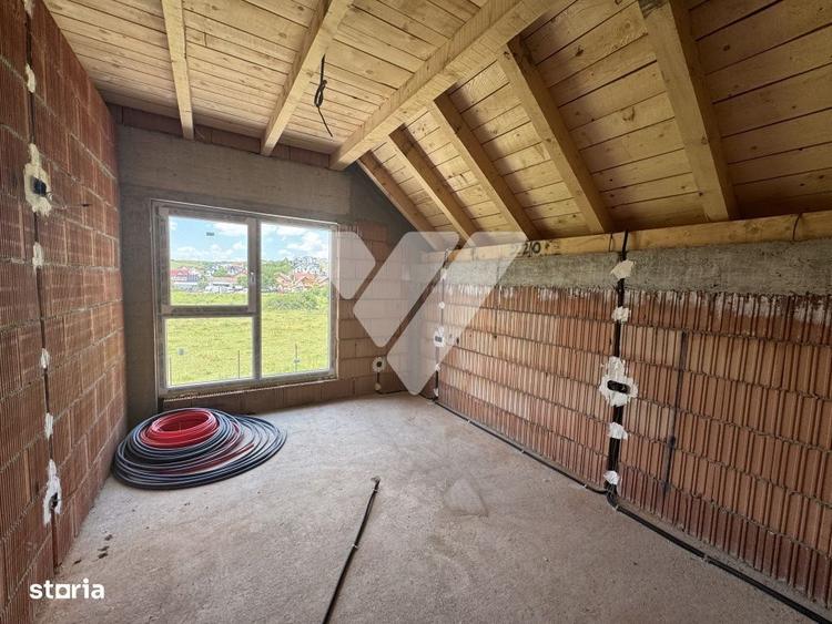Casa noua 4 camere 3 bai 120 mp si teren 340 mp Sura Mare Sibiu - 1