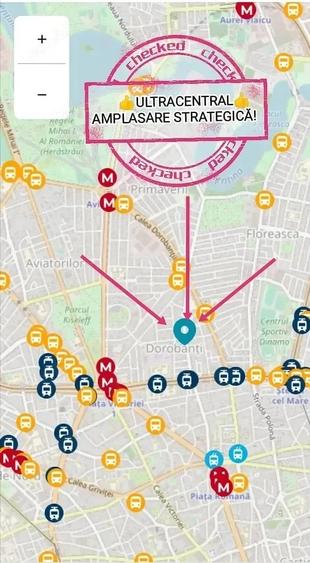 2 cam Dorobanti (ac+centr proprie, in vila = chelt mici) Metrou Victoriei - 2