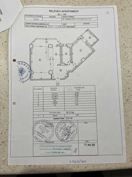 Apartament cu 2 camere decomandat în Casa de Cultură