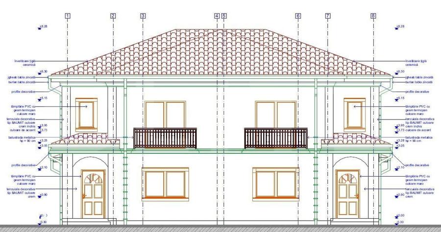 Duplex 4 camere, Su = 108mp, St=333mp, Giroc - 3