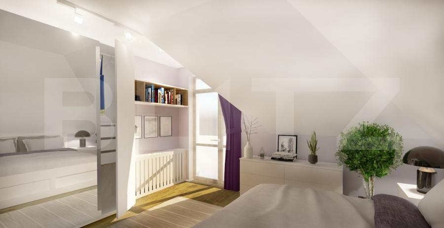 Apartament cu 3 camere semidecomandat, mobilat în Baciu
