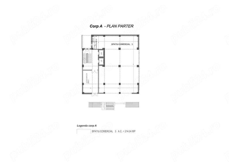 NEW! COMISION 0% - Spatiu Comercial - Birouri - DE INCHIRIAT - George Cosbuc 42, Baia Mare - 3