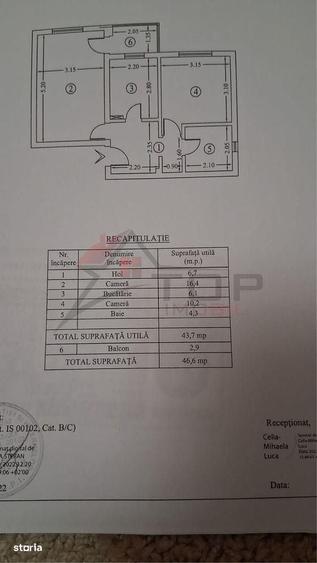 Apartament cu 2 camere decomandat în Alexandru cel Bun — fotografia 1