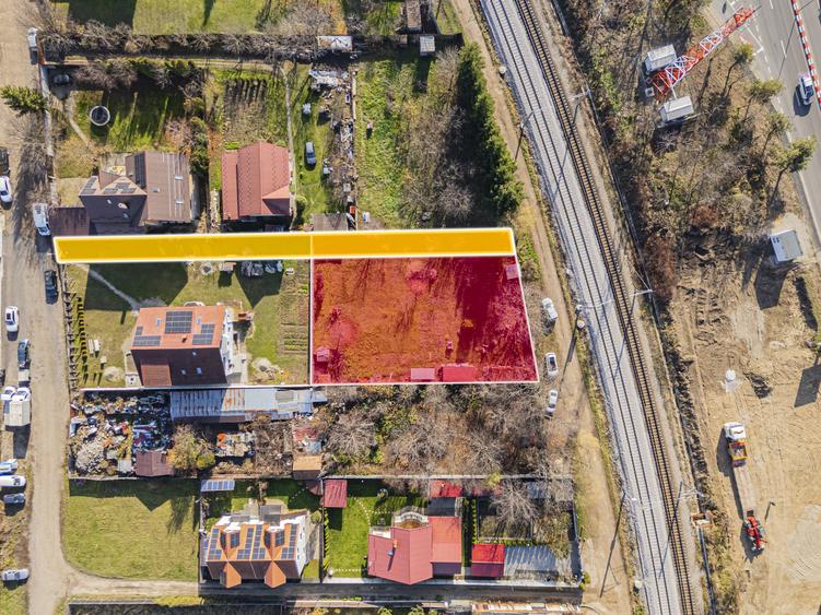 Teren Construcții intravilan de 1259 mp, în Tractorul