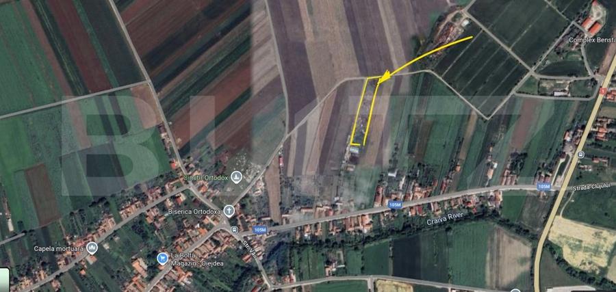 Teren Construcții intravilan de 1200 mp, în Exterior Nord