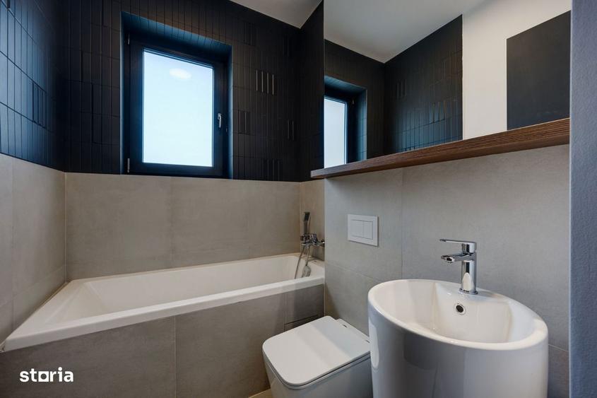 Apartament cu 3 camere, mobilat în Tei