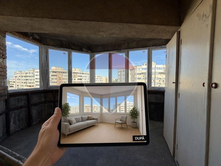 Apartament cu 3 camere decomandat în Trocadero