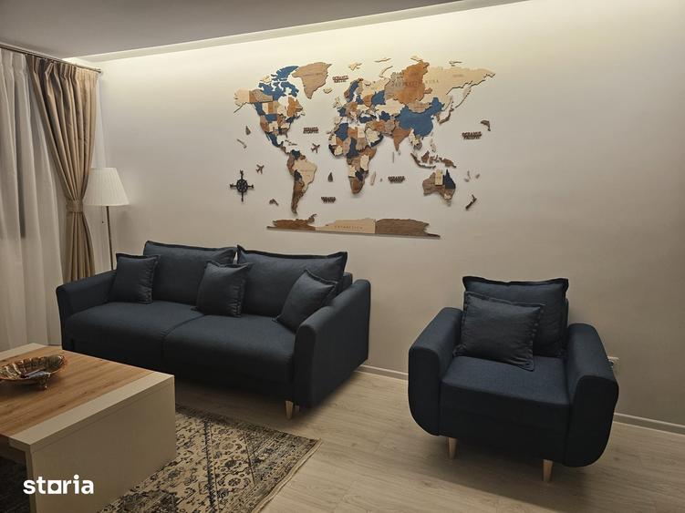 Apartament cu 2 camere decomandat în Trivale