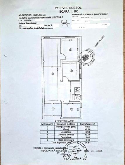 Casă individuală cu 12 camere cu Canalizare în P-ța Muncii