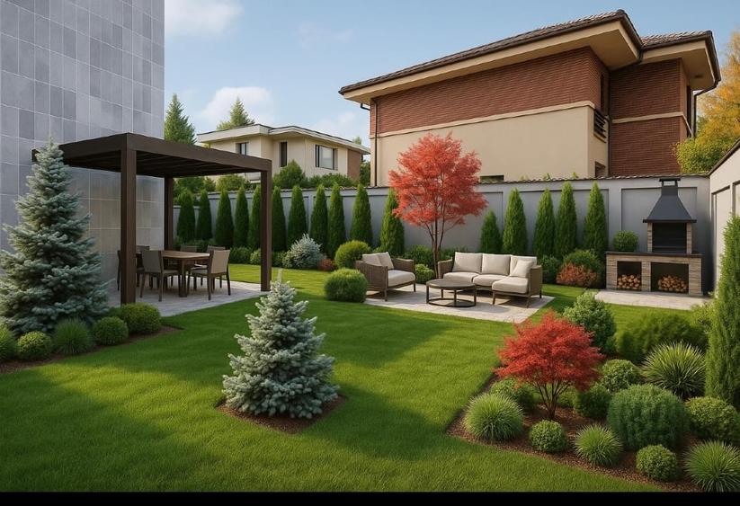 Duplex cu 4 camere cu Teren 370 Mp în Central