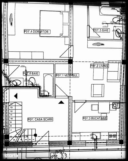 Casă cu 7 camere cu Teren 199 Mp în Central