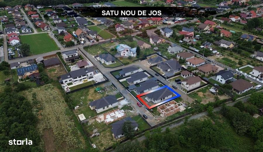 Casă cu 3 camere în Satu Nou de Jos