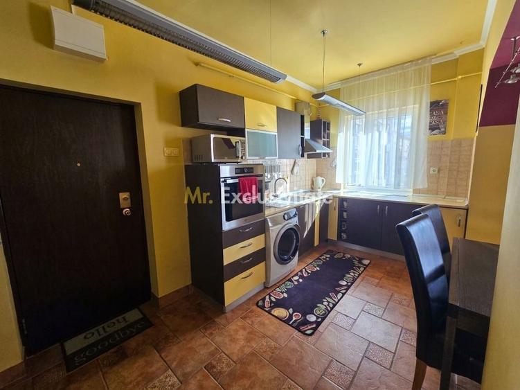 Apartament cu 2 camere semidecomandat, mobilat în Central