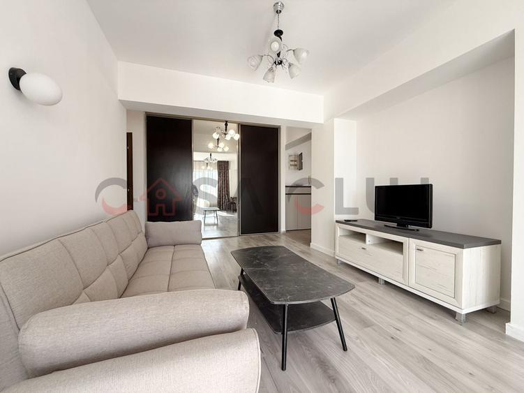 Apartament cu 2 camere decomandat, mobilat în Plopilor