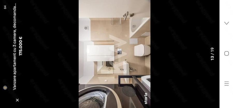 Apartament cu 3 camere decomandat în Tractorul
