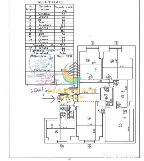 Apartament cu 4 camere decomandat în Unirii