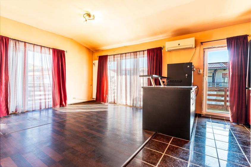 Apartament cu 2 camere semidecomandat, mobilat în Florești