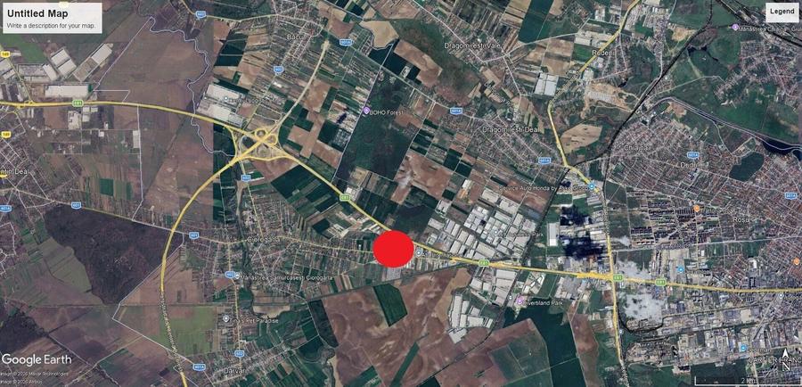 Teren Construcții intravilan de 3800 mp, în Exterior Vest