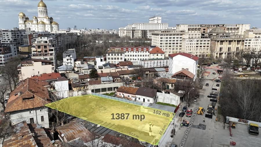 Teren Construcții intravilan de 1387 mp, în Unirii