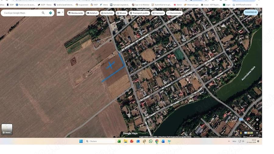 Teren de 10000 mp, în Maia
