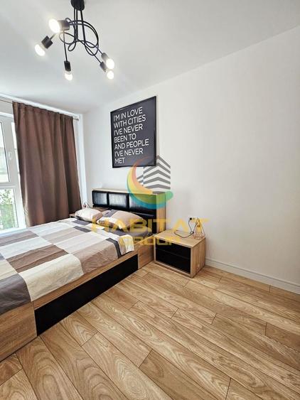 Apartament cu 2 camere nedecomandat, mobilat în Pipera
