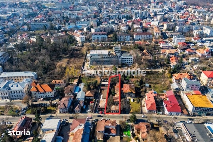 Teren de 897 mp, în Central