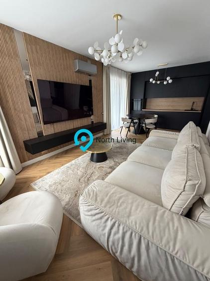Apartament cu 2 camere, mobilat în Pipera