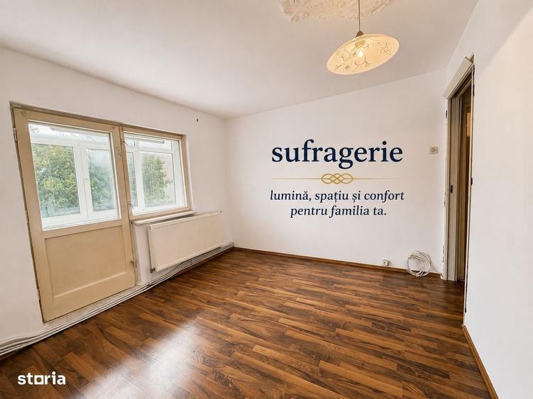 Apartament cu 2 camere semidecomandat în Sud