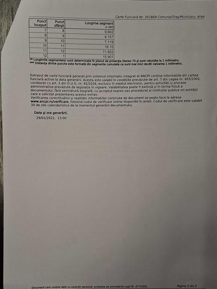 Teren de 962 mp, în Aradul Nou