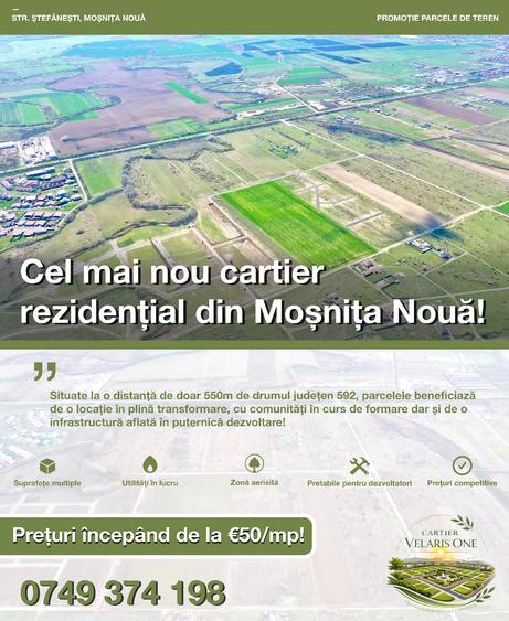 Teren Construcții intravilan de 683 mp, în Urseni